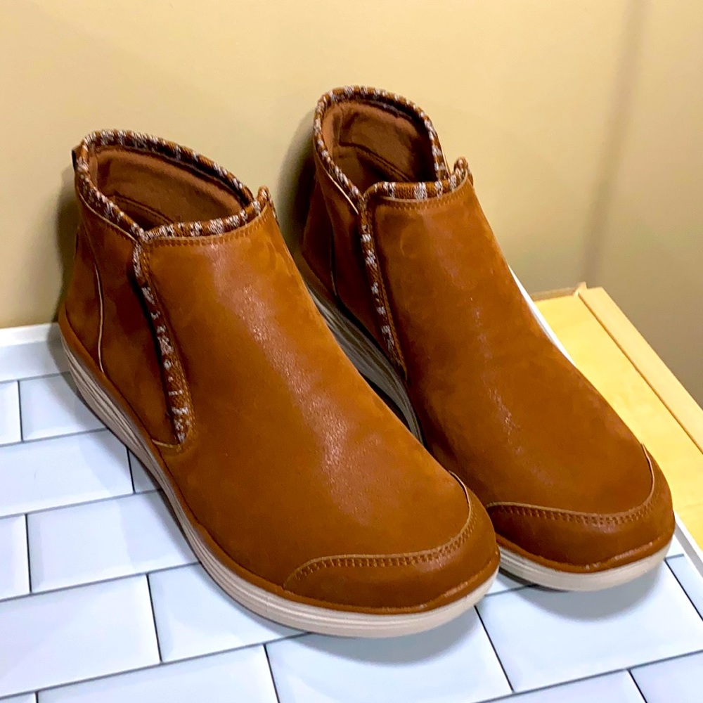 Ryka Memory Foam Wedge Bootie